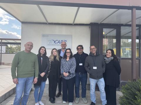 Magdalena Białoń, ricercatrice post-doc presso il Maj Institute of Pharmacology dell’Accademia Polacca delle Scienze, in visita al CAPI